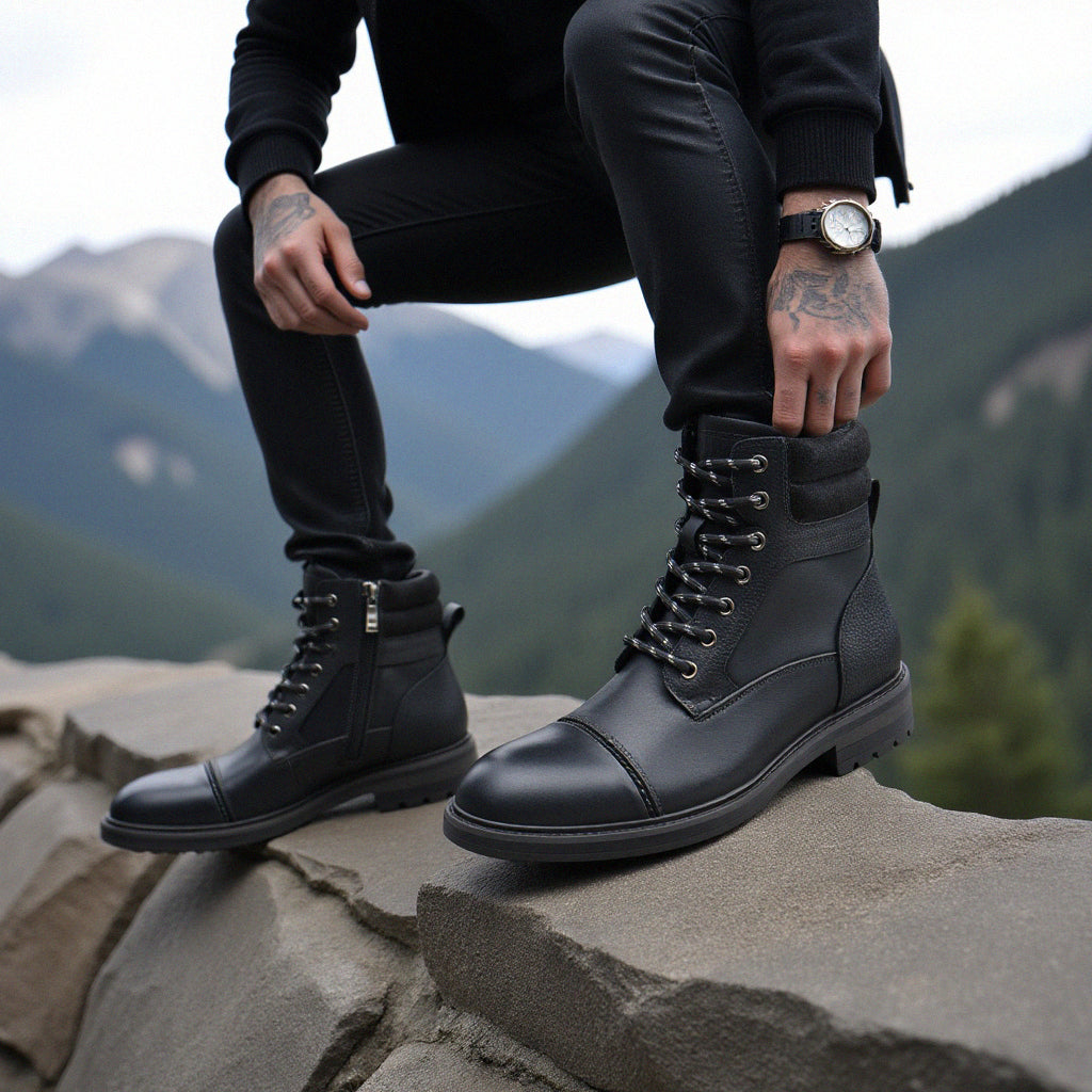 Paladin Leather Boots
