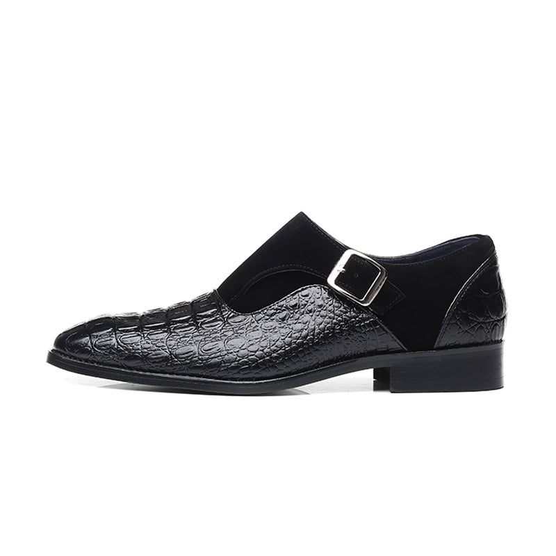 Snake Embossed Dress Shoes