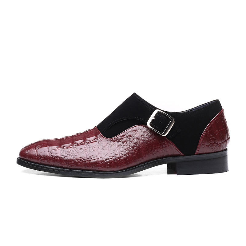 Snake Embossed Dress Shoes